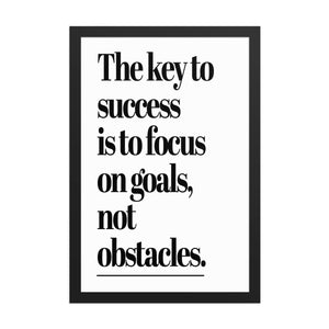 The Key To Success - Motiversity Canvas Wall Art for Luxury Office and Home