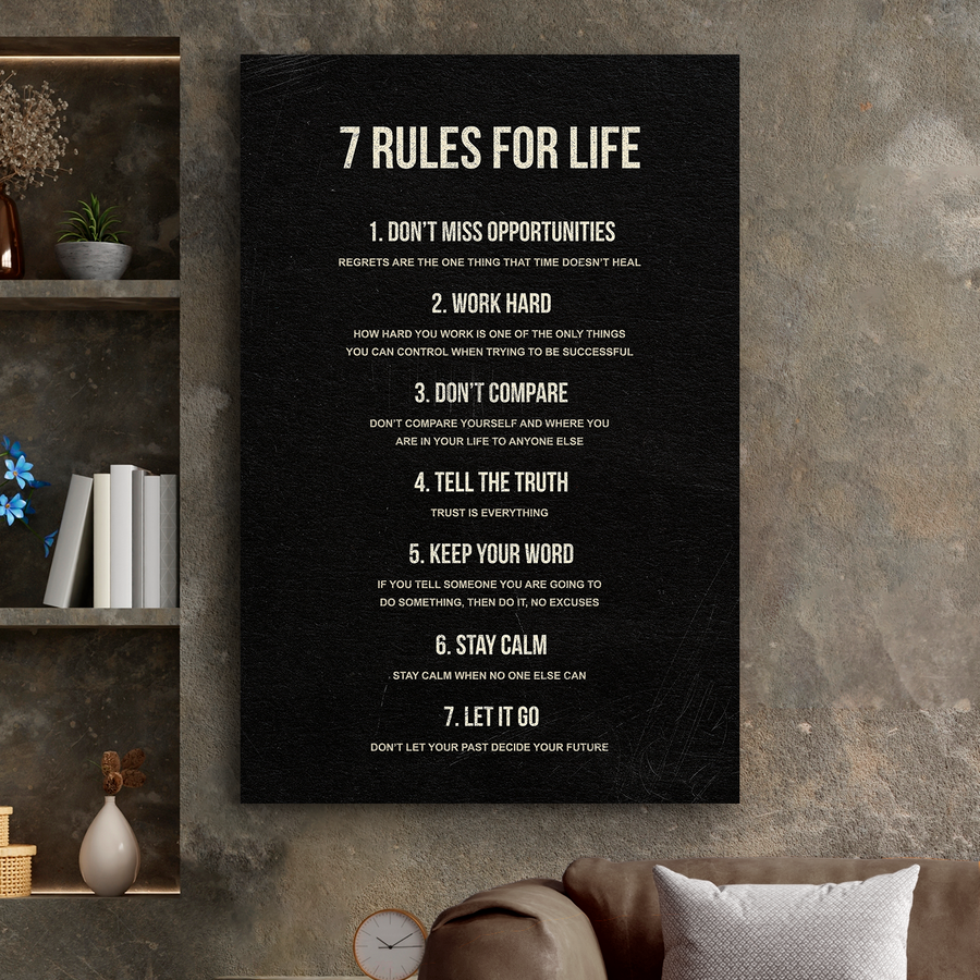 7 Rules For Life