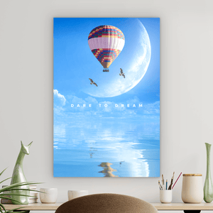 Dare To Dream - Motiversity Canvas Wall Art for Luxury Office and Home