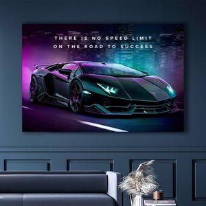 Road To Success - Motiversity Canvas Wall Art for Luxury Office and Home