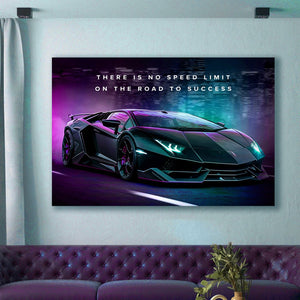 Road To Success - Motiversity Canvas Wall Art for Luxury Office and Home